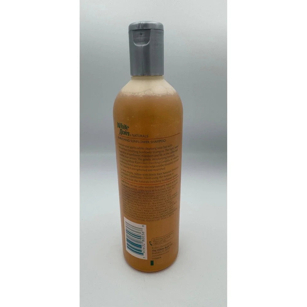 Vntg White Rain Naturals Shampoo Enriching Sunflower 15 oz NOS Discontinued